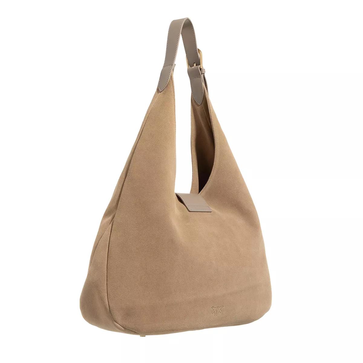 pinko Hobo bags Hobo Big in beige