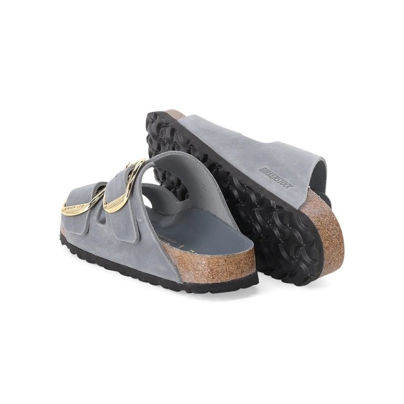 Birkenstock Schnürschuhe Sandalen Arizona aus Leder grau(Image 2)