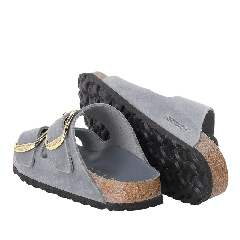 Birkenstock Schnürschuhe Sandalen Arizona aus Leder grau(Image 2)