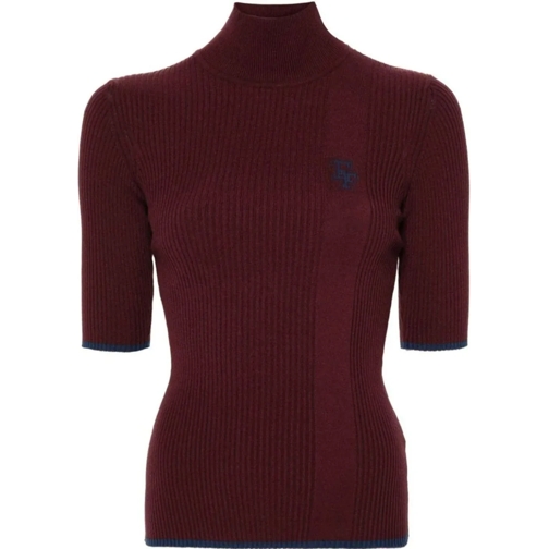 Elisabetta Franchi Sweatshirts Sweaters Bordeaux Red rot