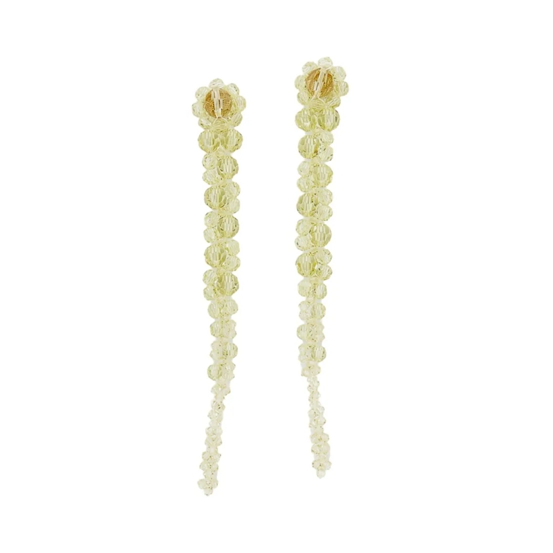 Simone Rocha Oorknopjes Drip Crystal Earrings Not Applicable