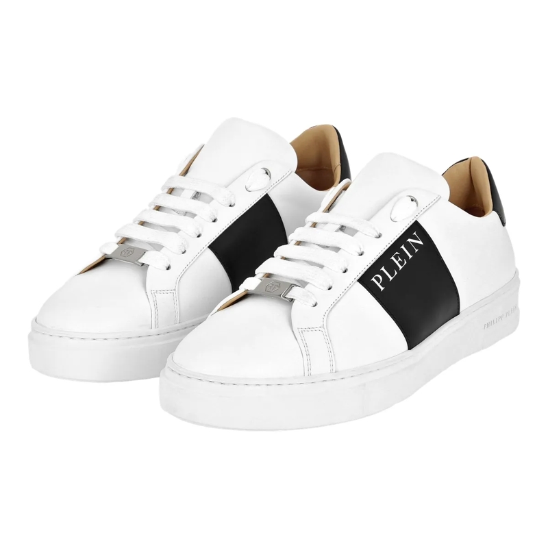 Philipp Plein Low-Top-Sneaker Sneaker Predator weiss
