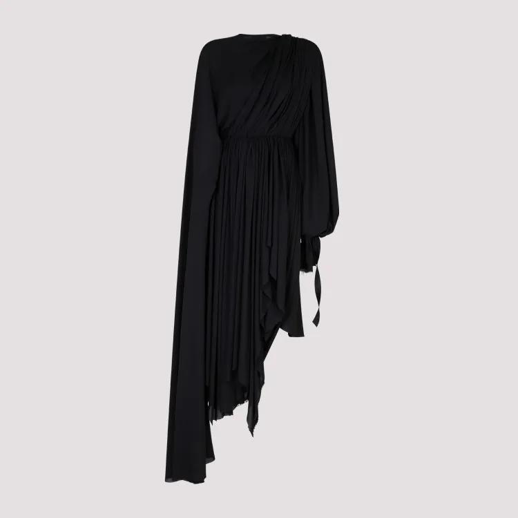 Black balenciaga dress on sale