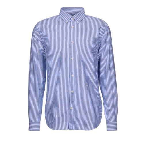 Closed button down shirt ocean blue Hemden