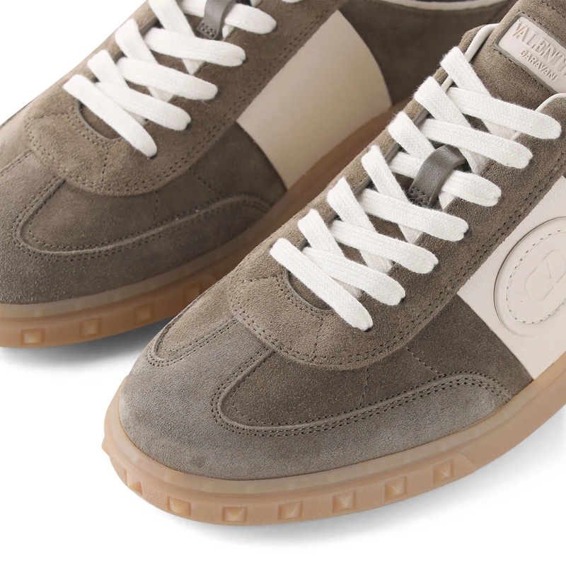 Valentino Garavani Low-Top-Sneaker Sneaker aus Leder grau(Image 3)