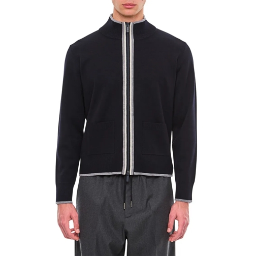 Thom Browne Strickjacke Wool Cardigan Black