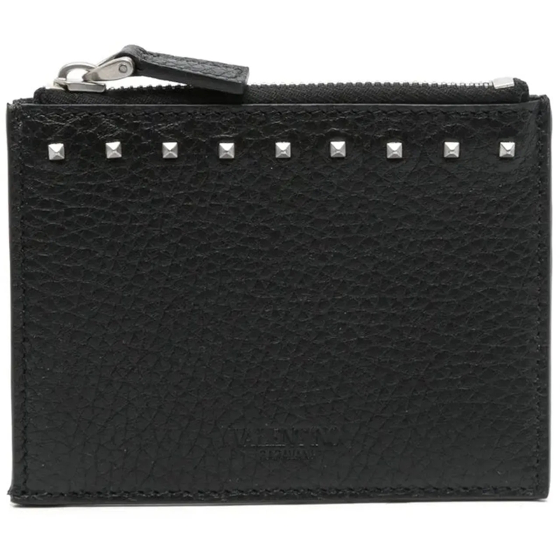 Valentino Garavani T-Shirt Valentino Garavani Leather Card Holder schwarz