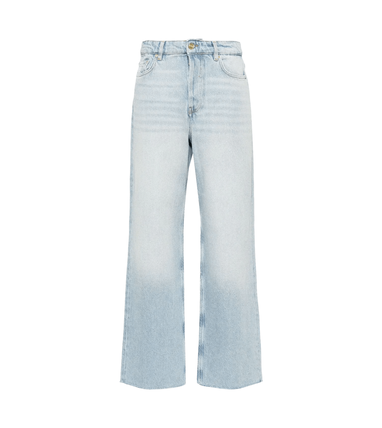 GANNI - Overdyed Heavy Izey Jeans - Größe 29 - blau