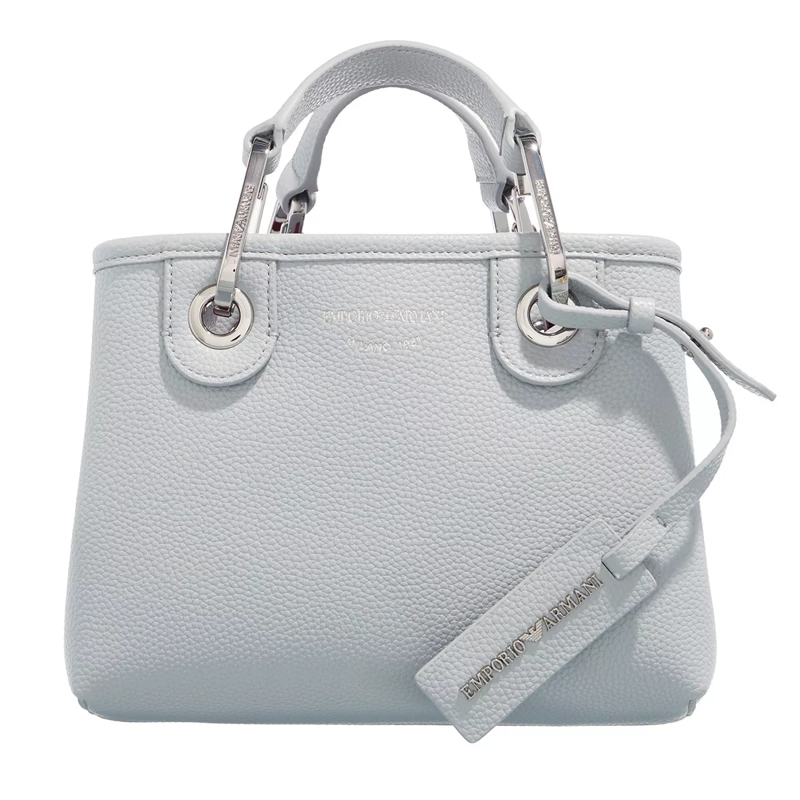 Emporio Armani Tote S33 Shopping Bag Pale Blue