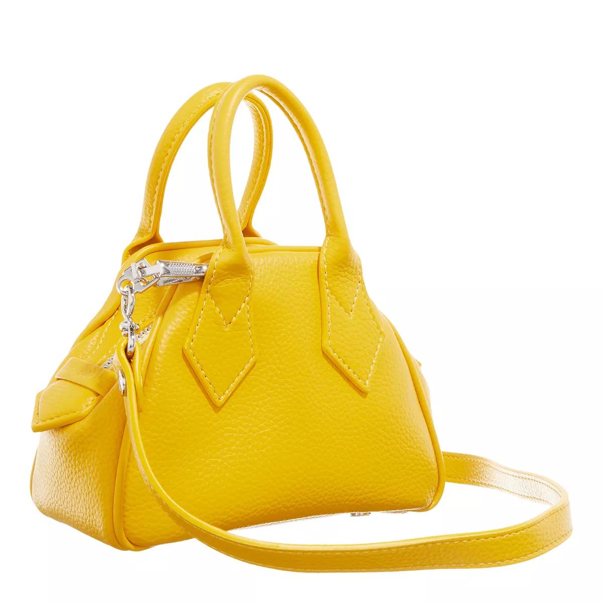 Vivienne Westwood Crossbody bags Re-Vegan Mini Yasmine in geel