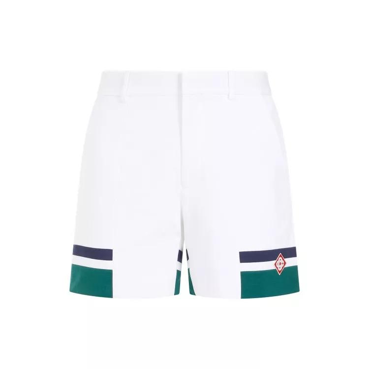 Casablanca - White Midnight Sail Tailoring Shorts - Größe 48 - beige