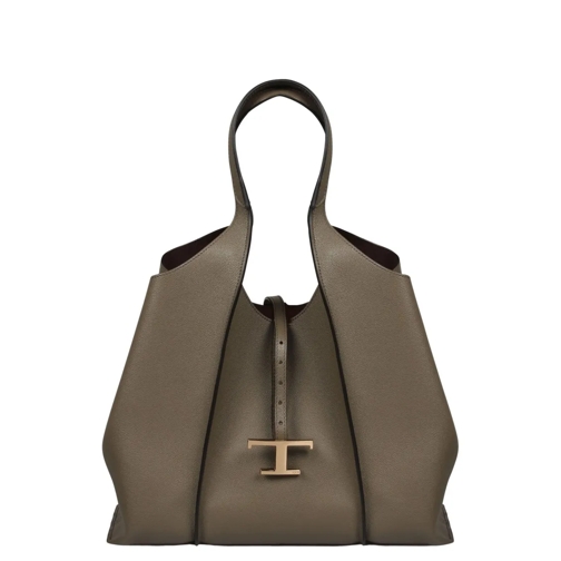 Tod's Fourre-tout T-Timeless Shopping Medium Bag Grey