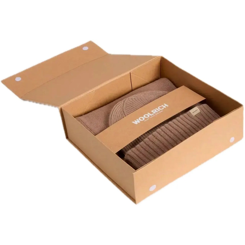 Woolrich Chapeau Gift Box Falcon Brown braun