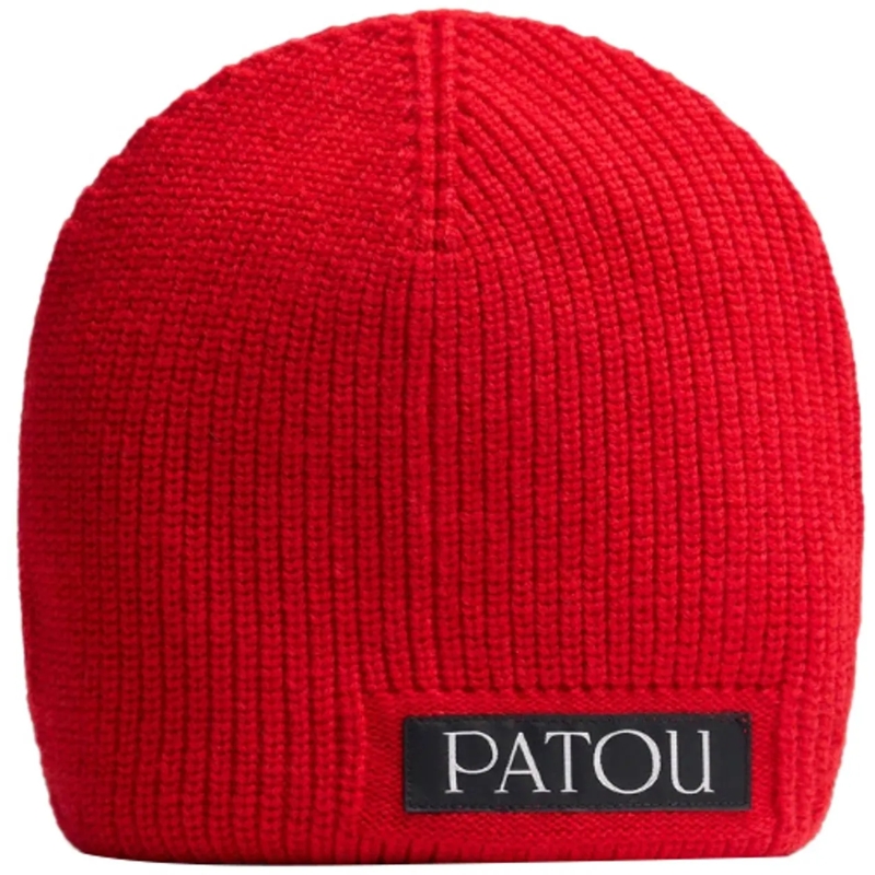 Patou Mütze Hats Red rot