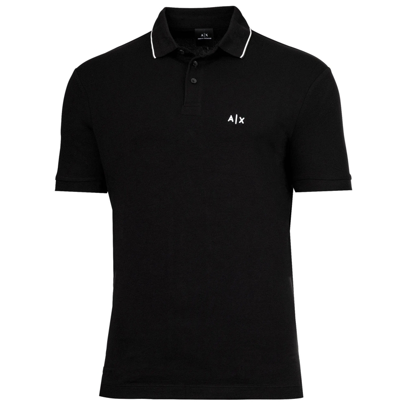 Armani Exchange Polohemd POLO SHIRT schwarz