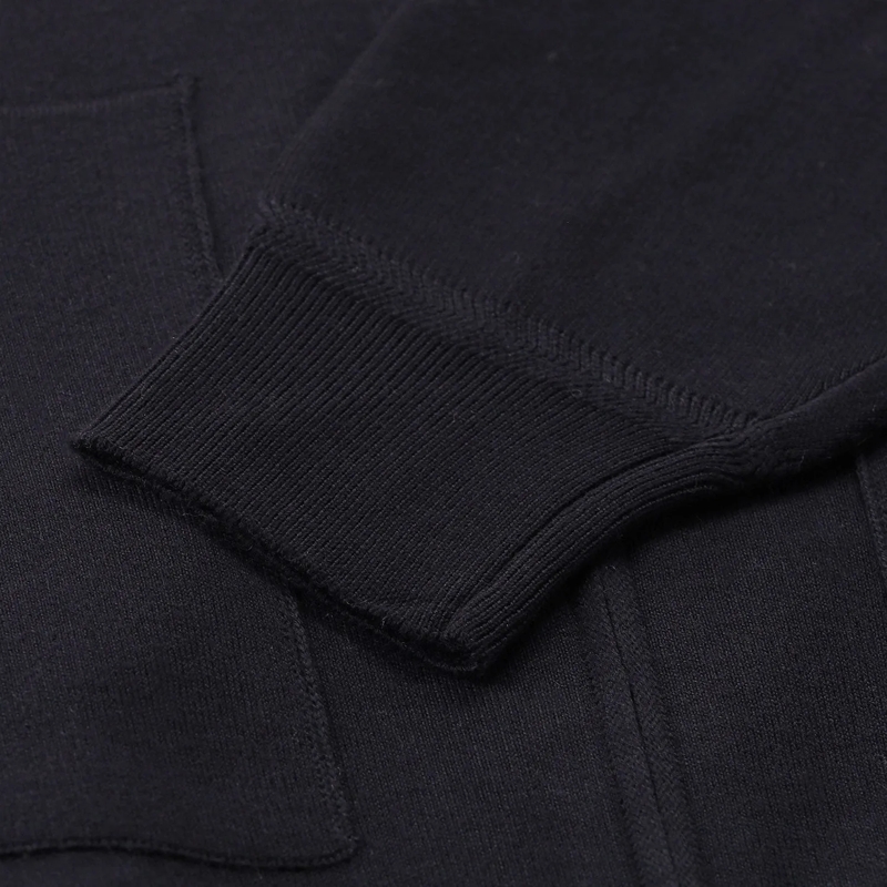 FILIPPO DE LAURENTIIS Cardigan Strickjacke aus Merinowolle dunkelblau(Image 4)