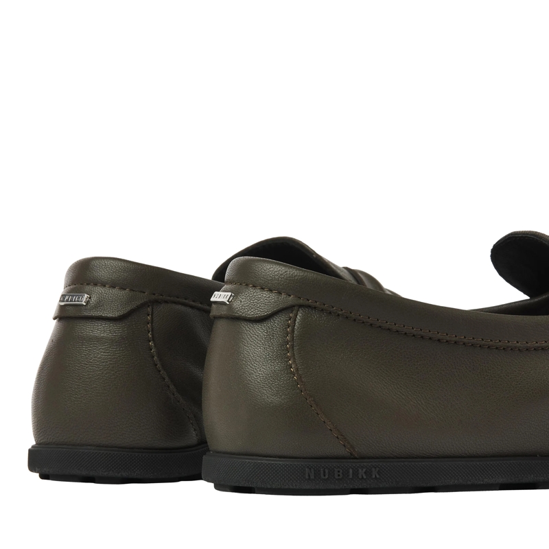 Nubikk Mocassin Riley Mio Dk Green Leather(Image 4)