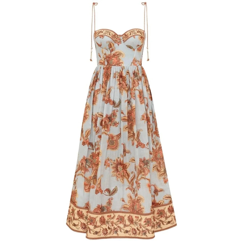 Zimmermann Minikleid Dresses Azzurro blau