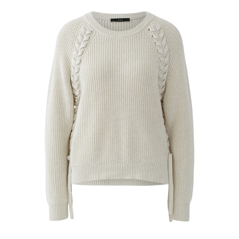 Oui Pullover Pullover offwhite