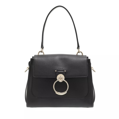 Chloé Small Tess Day Bag Leather Black Satchel