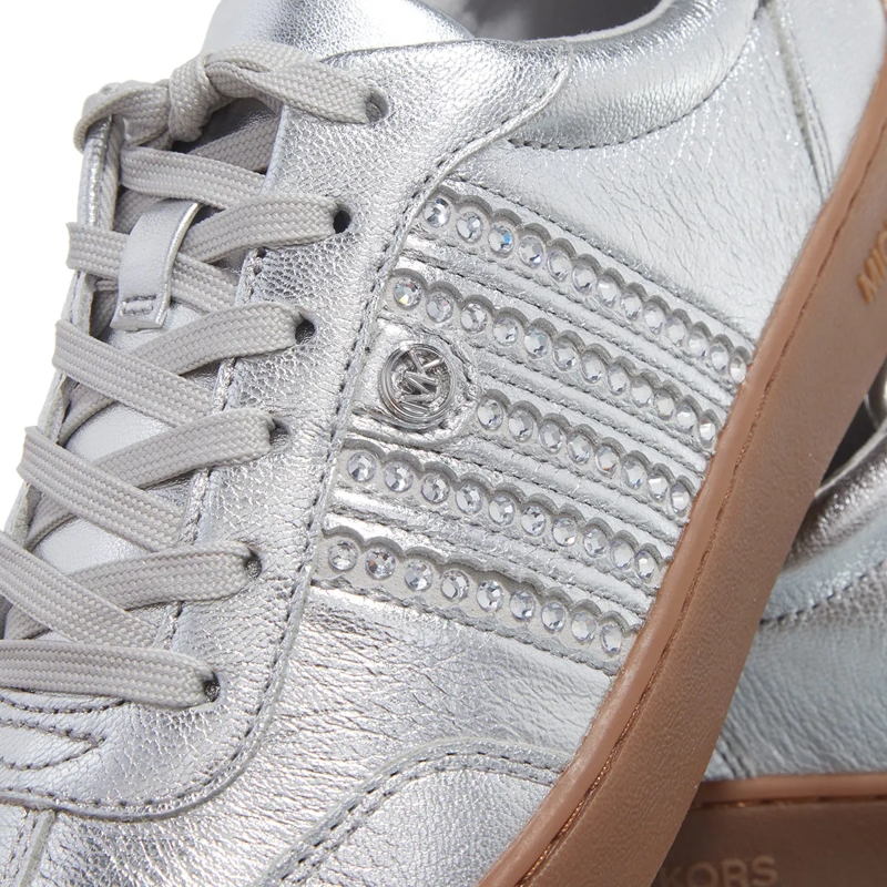 MICHAEL Michael Kors Low-Top-Sneaker Scotty Lace Up Silver(Image 5)