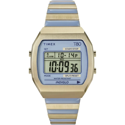 Timex Automatikuhr Digitaluhr Timex 80 blau