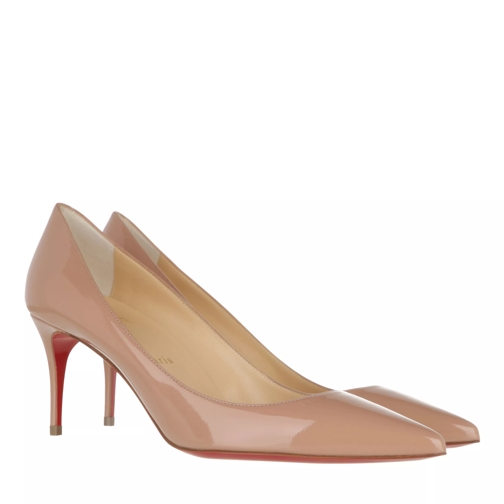 Christian Louboutin Kate Pumps Patent Leather Nude Tacchi