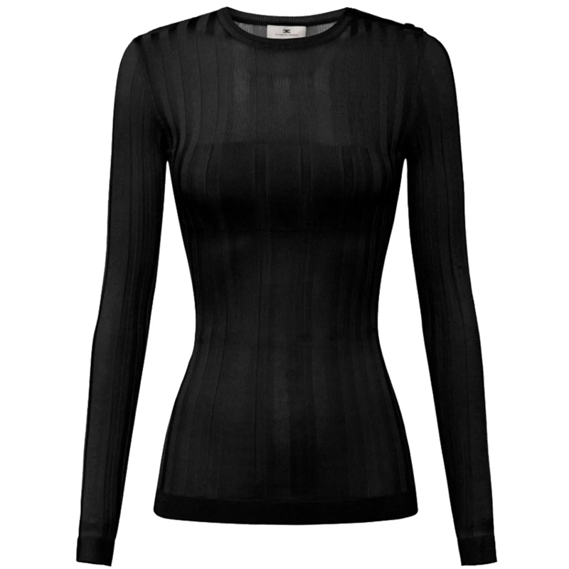 Elisabetta Franchi  Sweaters Black schwarz