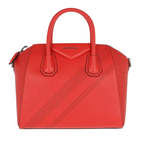 Givenchy Antigona Handbag Leather Pop Red Crossbodytas