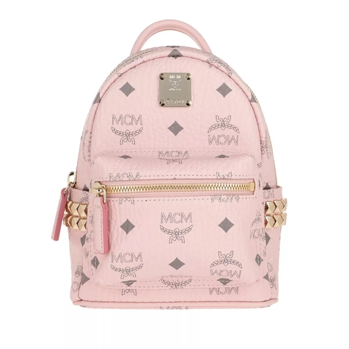 MCM Stark Backpack Extra Mini Powder Pink Zaino