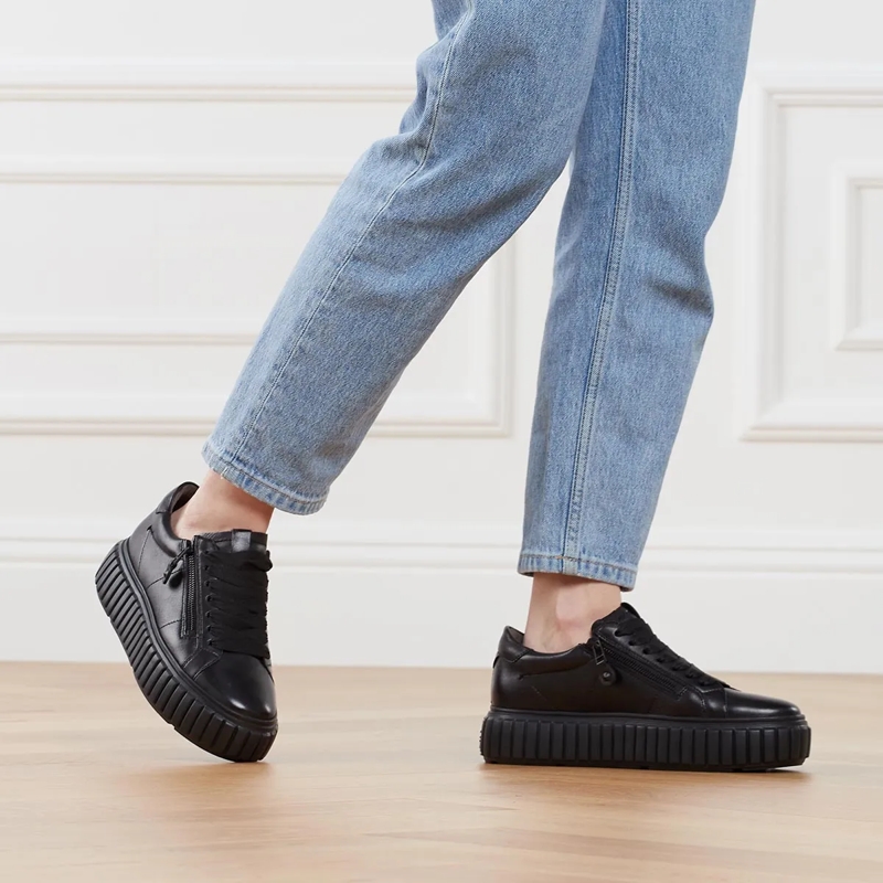 Kennel & Schmenger Low-Top-Sneaker ZAP Nappa schwarz Ss(Image 2)
