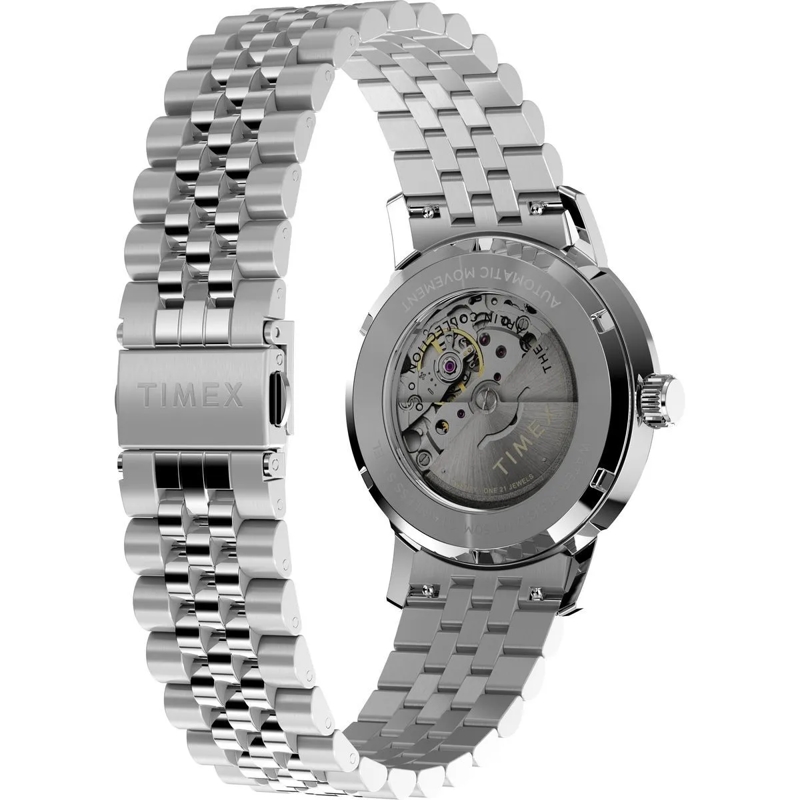 Timex Automatikuhr Mechanische Automatikuhr Marlin Automatic silber(Image 5)
