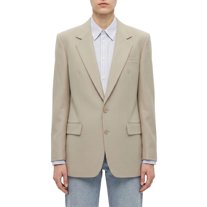 Saint Laurent Blazer Oversized Blazer beige(Image 2)