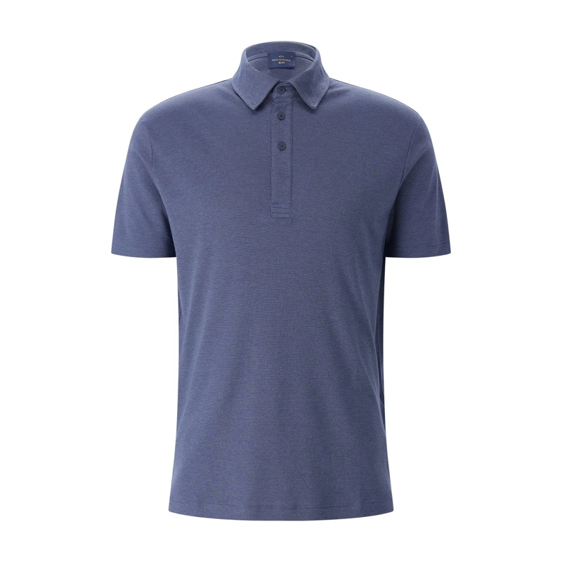 Paul & Shark Poloshirt Poloshirt aus Baumwollmix blau(Image 5)