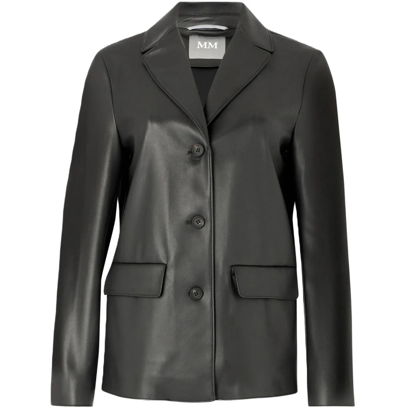 Max Mara Overgangsjas Jackets Black schwarz