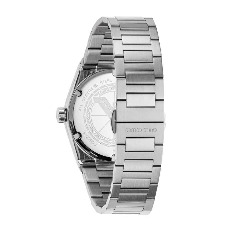 Carlo Colucci Quarzuhr Quarzuhr CC600-3 silber(Image 2)