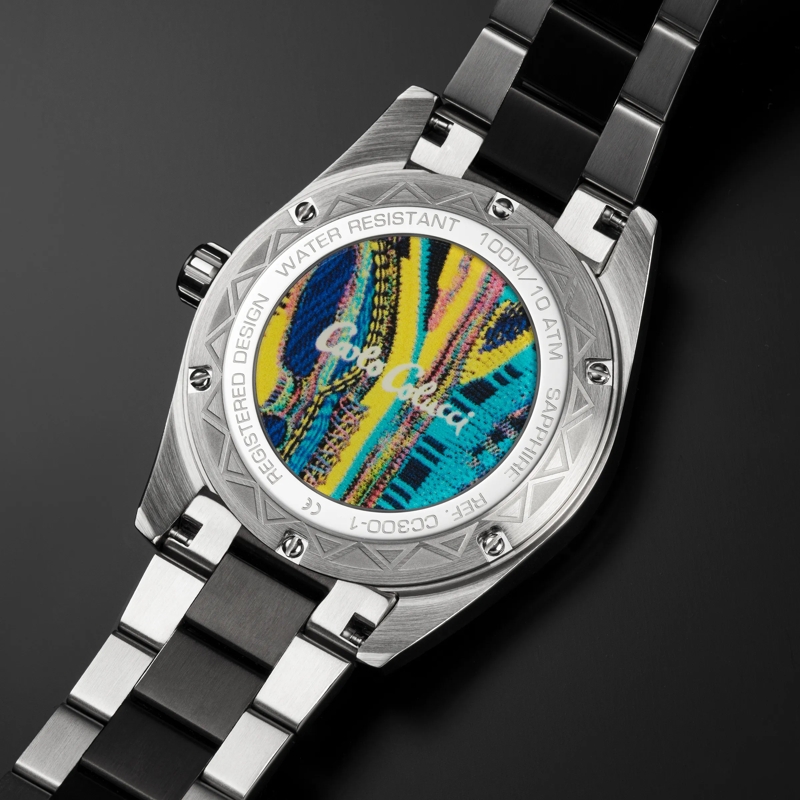 Carlo Colucci Automatikuhr Herrenuhr CC300 . silber(Image 7)