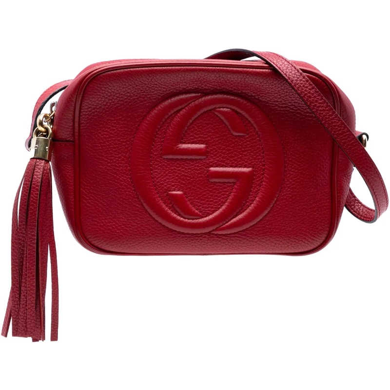 Gucci Sac à bandoulière Leather Soho Disco Crossbody rot