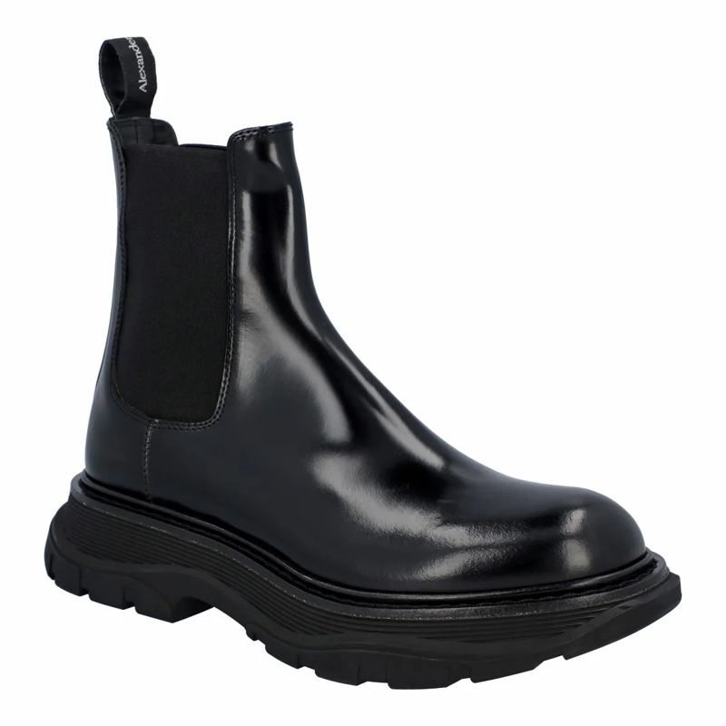 Alexander McQueen Bottes Boot Black