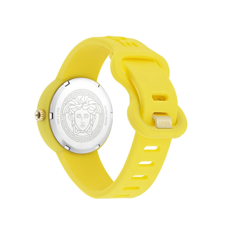 Versace Quarzuhr Quarz-Analoguhr Medusa Pop Kids gelb(Image 3)