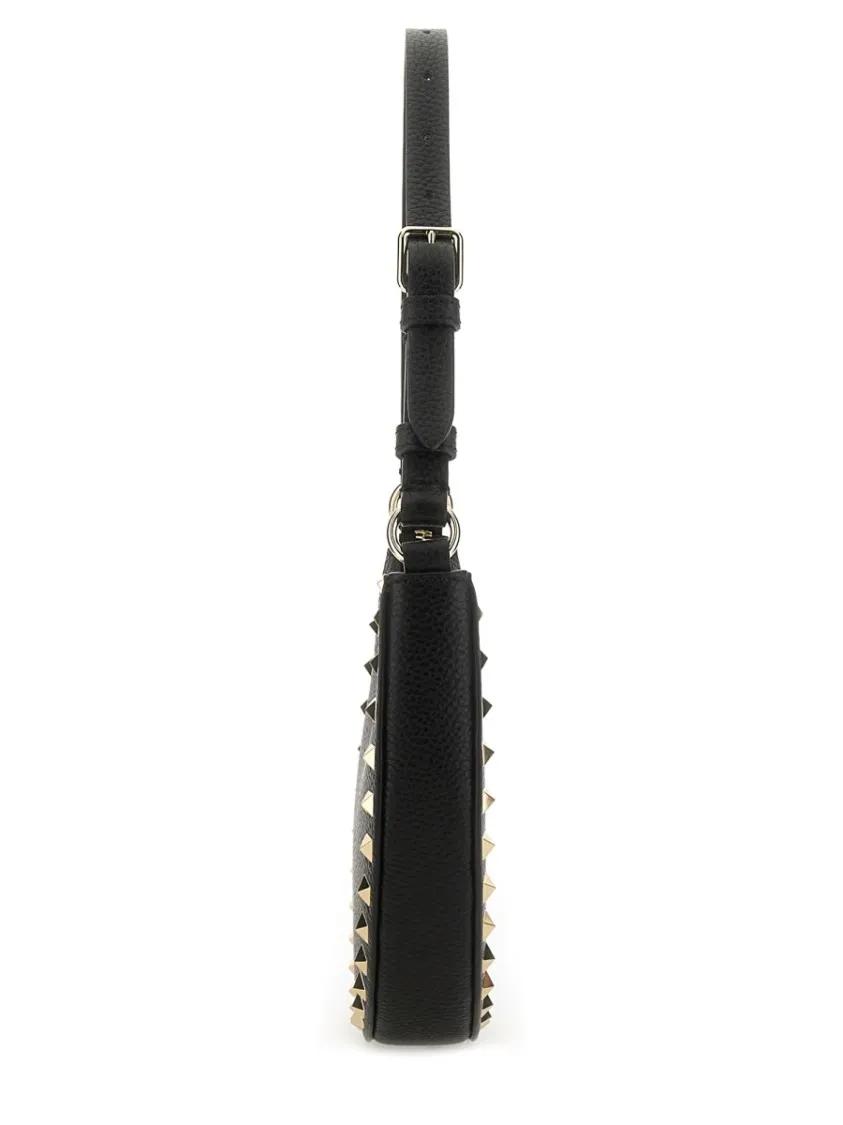 Valentino Garavani Hobo bags Mini "Rockstud" Hobo Bag in zwart
