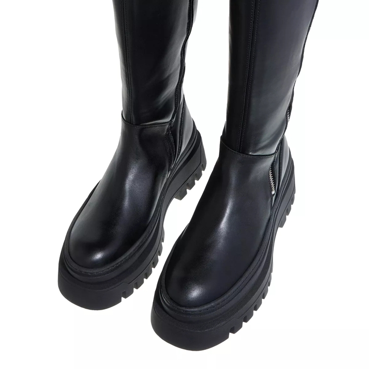 Steve Madden Chayenna Blk Action Leather Boot