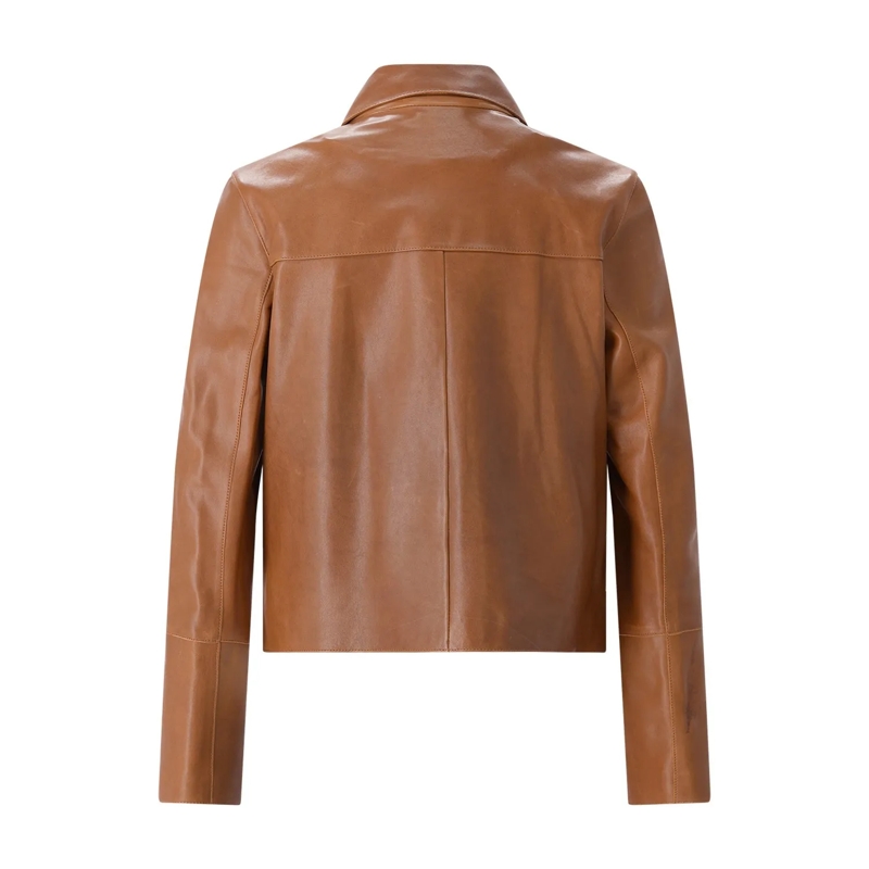 Arma Übergangsjacke Jacke Fem aus Leder braun(Image 2)