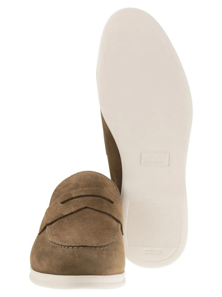 Thumbnail - Doucal's Loafer - Penny - Suede Moccasin - Gr. 42,5 (EU) - in Braun - für Damen