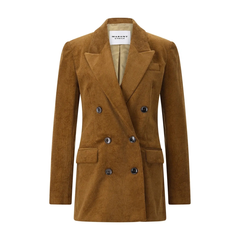 Isabel Marant Blazer Blazer aus Cord braun