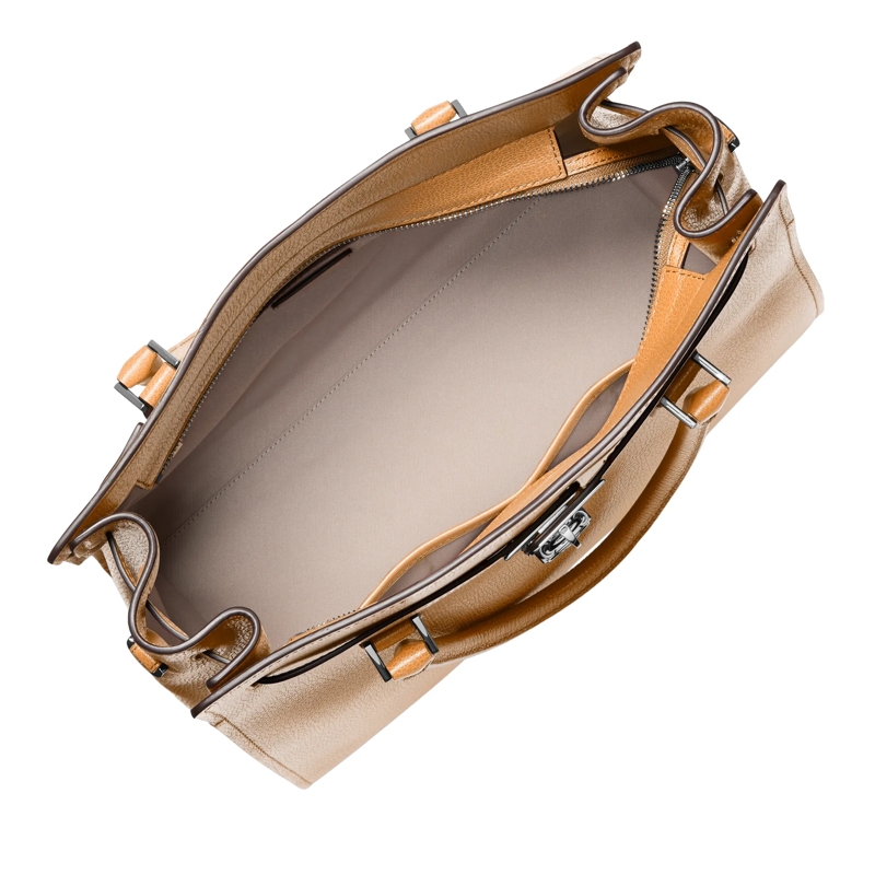 MICHAEL Michael Kors Tote Lg Satchel Peanut(Image 3)