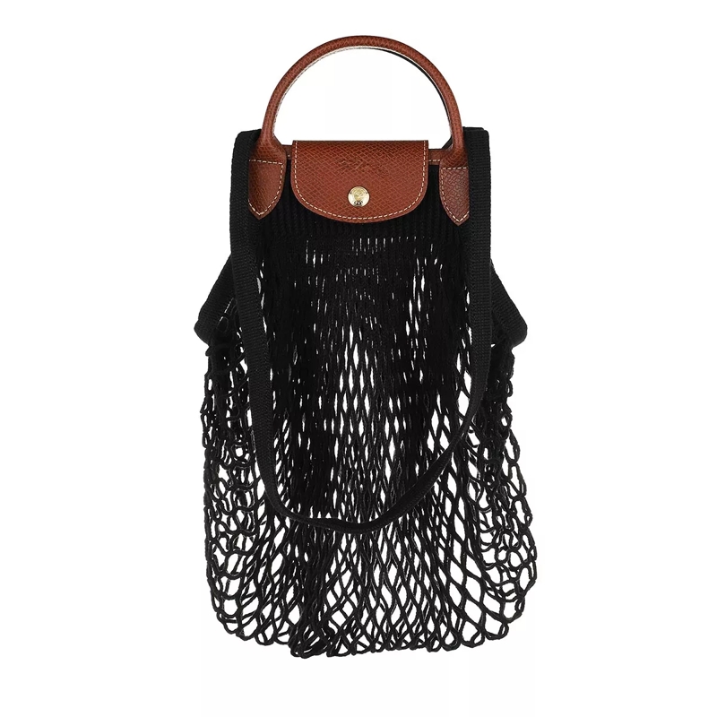 Longchamp Shopper Le Pliage Filet Schwarz L