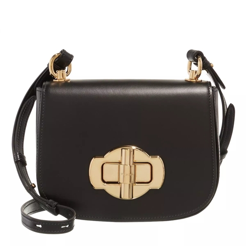 Prada City Leather Shoulder Bag Black Minitasche