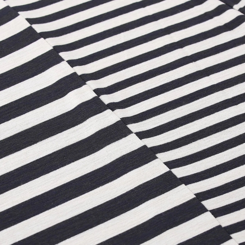 Rag & Bone Maxirok Gestreifter Rock blau(Image 3)