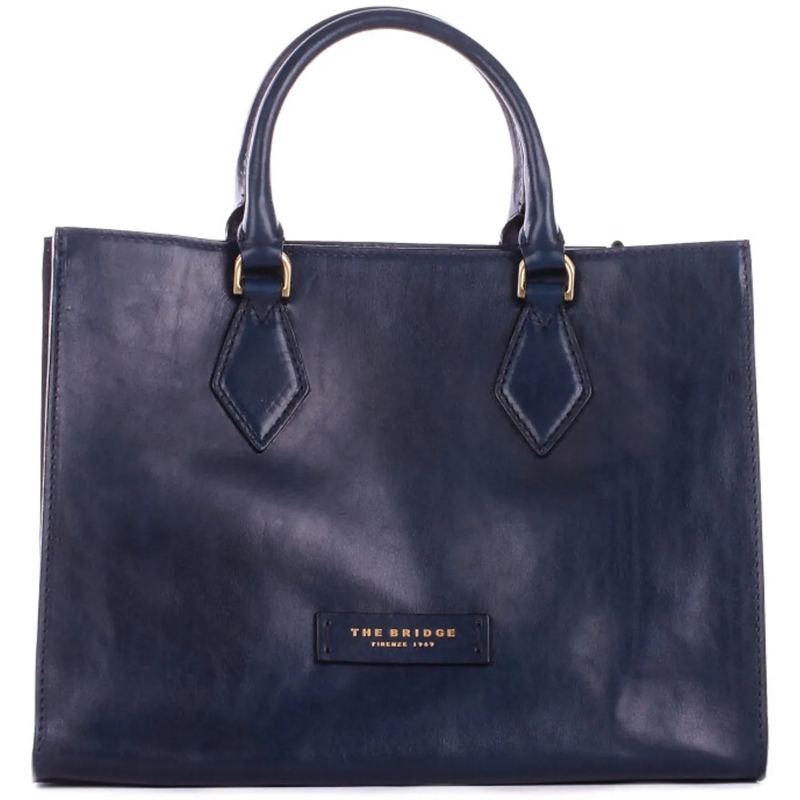 The Bridge Tote Bags Blue blau